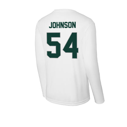Michigan State - NCAA Football : Antonio Johnson - Activewear Long Sleeve T-Shirt-1