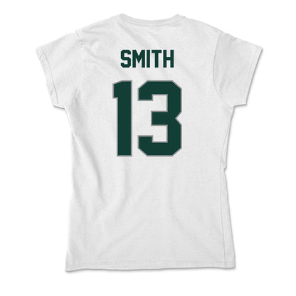 Michigan State - NCAA Football : Isaac Smith - Soft Style Women’s T-Shirt-1
