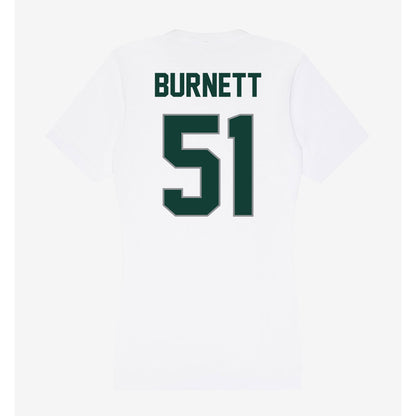 Michigan State - NCAA Football : Kekai Burnett - Women's V-Neck T-Shirt-1