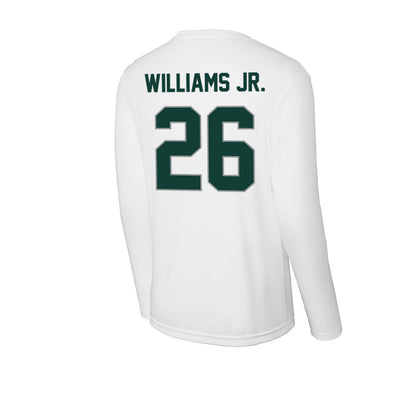 Michigan State - NCAA Football : Cedric Williams Jr. - Activewear Long Sleeve T-Shirt-1