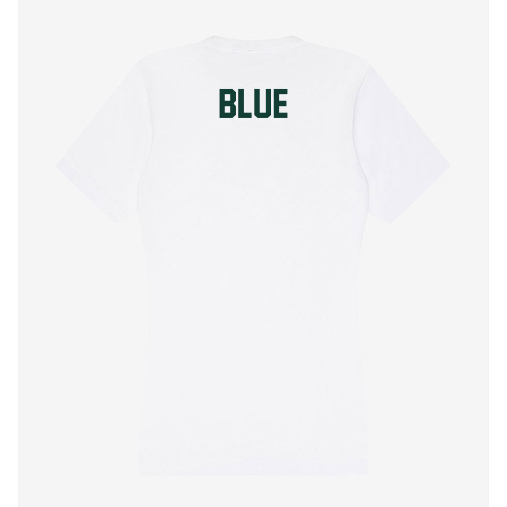 Michigan State - NCAA Women's Track & Field : Katie Blue - Women's V-Neck T-Shirt-1
