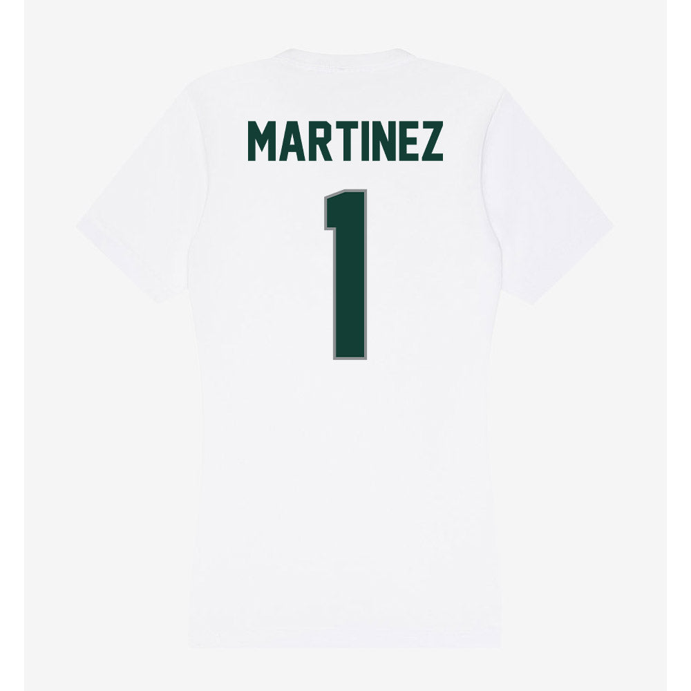 Michigan State - NCAA Football : Nikai Martinez - Women's V-Neck T-Shirt-1