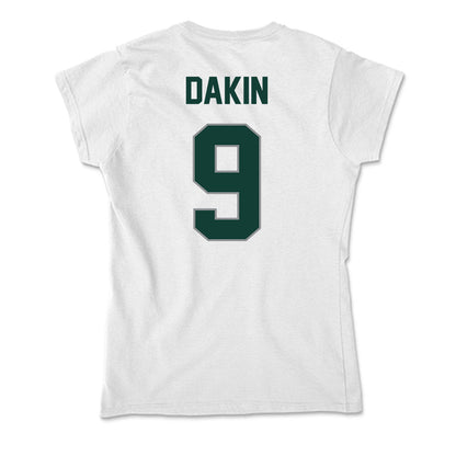 Michigan State - NCAA Football : Rhys Dakin - Soft Style Women’s T-Shirt-1