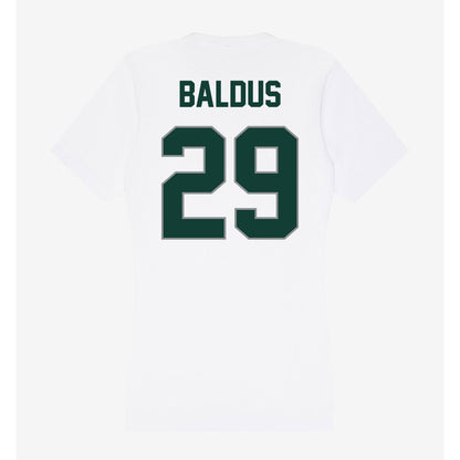 Michigan State - NCAA Women's Soccer : Addison Baldus - Women's V-Neck T-Shirt-1