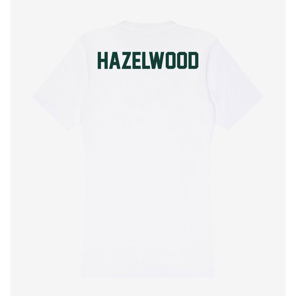 Michigan State - NCAA Football : Carlos Hazelwood - Women's V-Neck T-Shirt-1