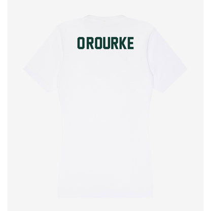 Michigan State - NCAA Men's Cross Country : Kyle O'Rourke - Women's V-Neck T-Shirt-1