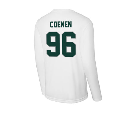 Michigan State - NCAA Football : Eli Coenen - Activewear Long Sleeve T-Shirt-1