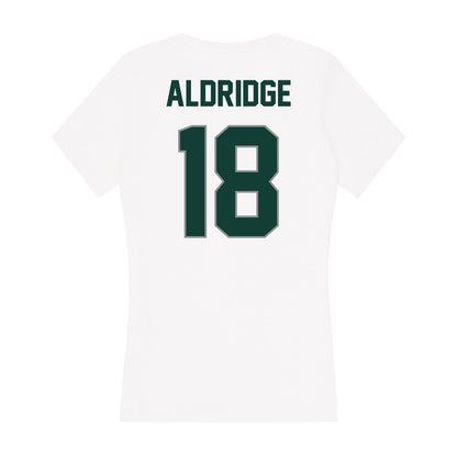 Michigan State - NCAA Baseball : Gunner Aldridge - Women's V-Neck T-Shirt-1