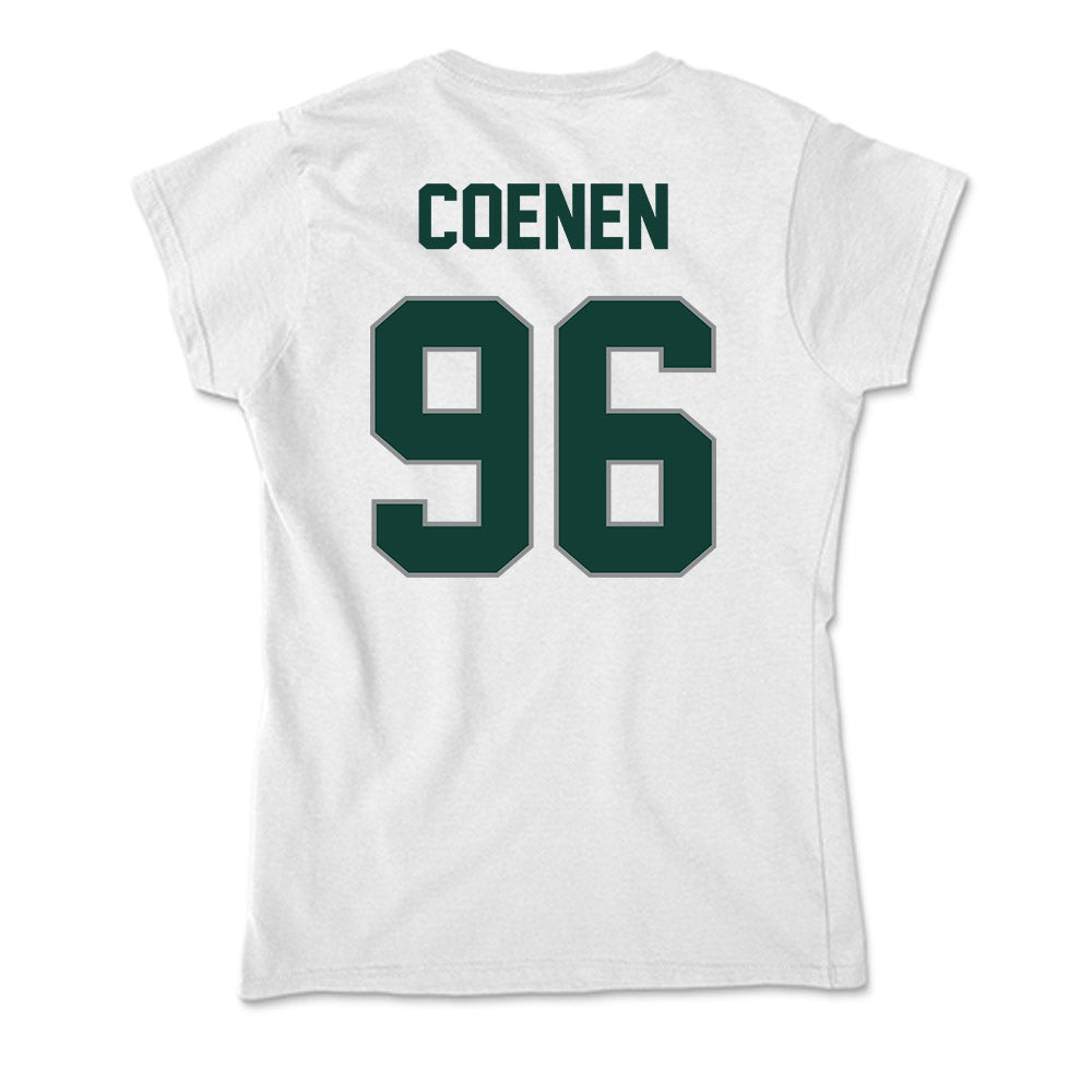 Michigan State - NCAA Football : Eli Coenen - Soft Style Women’s T-Shirt-1