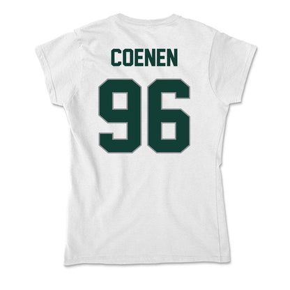 Michigan State - NCAA Football : Eli Coenen - Soft Style Women’s T-Shirt-1