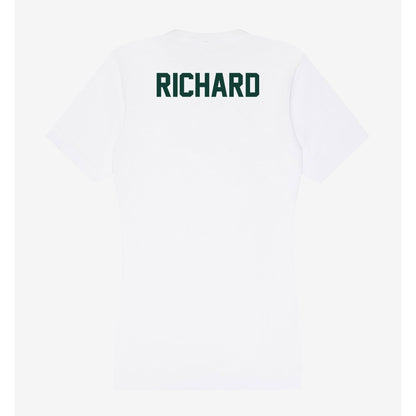 Michigan State - NCAA Football : Michael Richard - Women's V-Neck T-Shirt-1