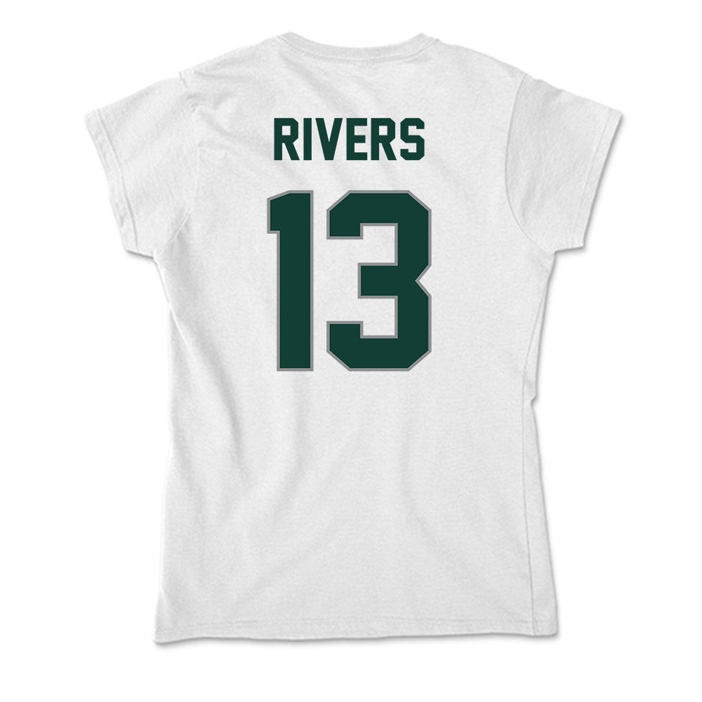 Michigan State - NCAA Softball : Presley Rivers - Soft Style Women’s T-Shirt-1