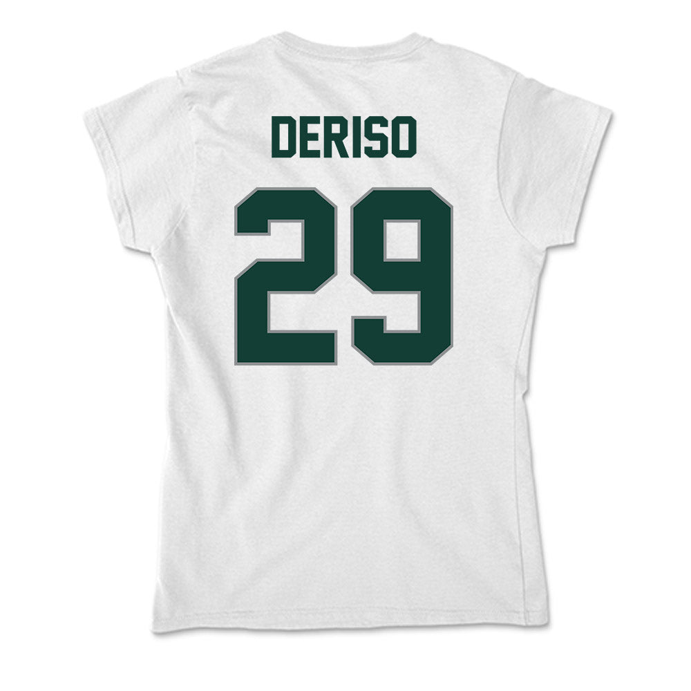 Michigan State - NCAA Football : KJ Deriso - Soft Style Women’s T-Shirt-1