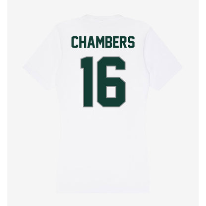 Michigan State - NCAA Baseball : Brady Chambers - Women's V-Neck T-Shirt-1