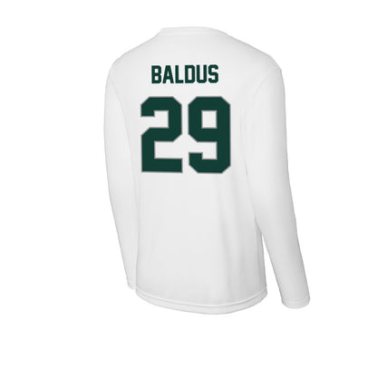 Michigan State - NCAA Women's Soccer : Addison Baldus - Activewear Long Sleeve T-Shirt-1