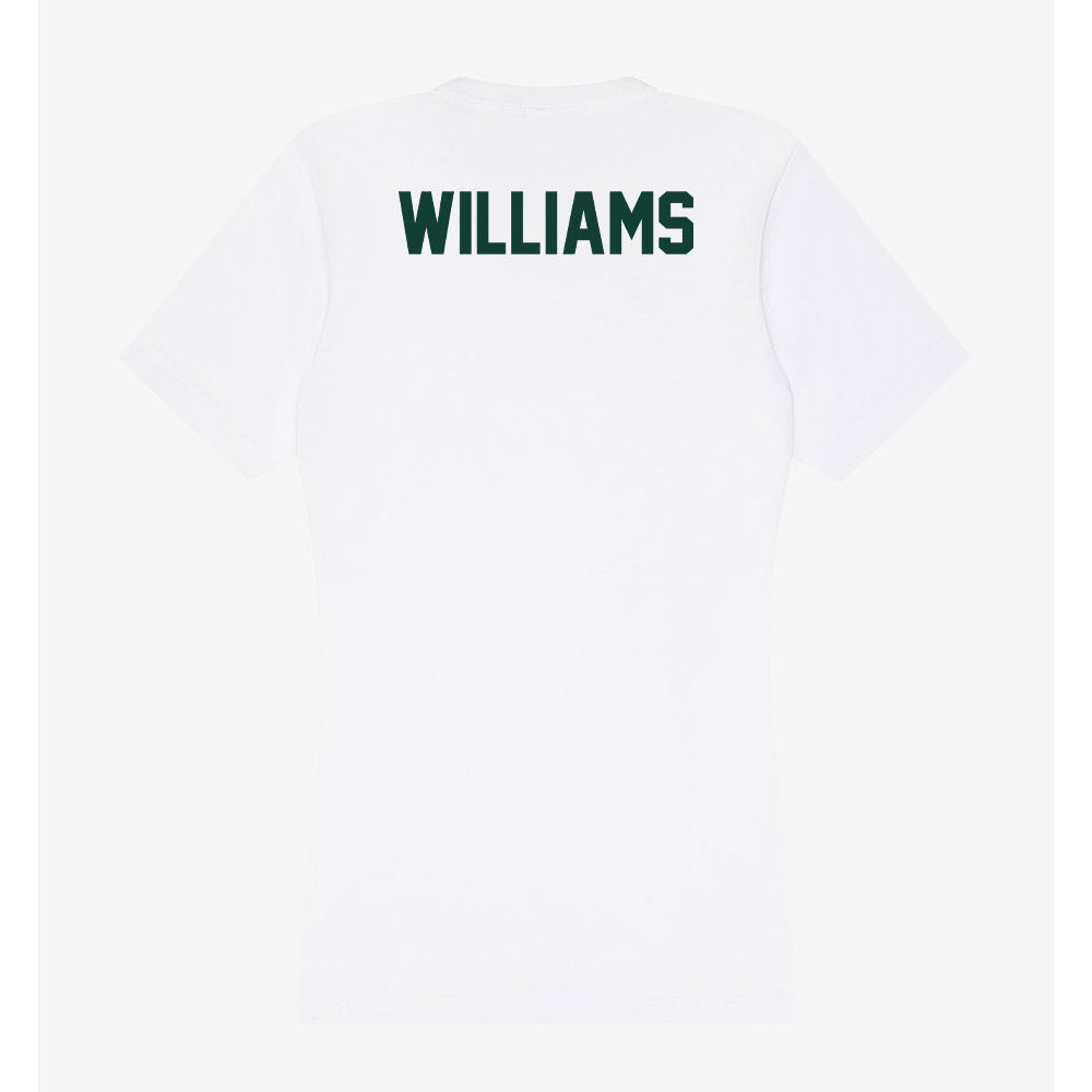 Michigan State - NCAA Football : Kenneth Williams - Women's V-Neck T-Shirt-1