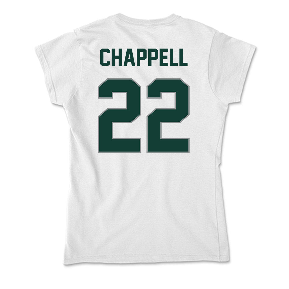 Michigan State - NCAA Football : Tyran Chappell - Soft Style Women’s T-Shirt-1