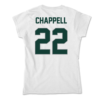 Michigan State - NCAA Football : Tyran Chappell - Soft Style Women’s T-Shirt-1