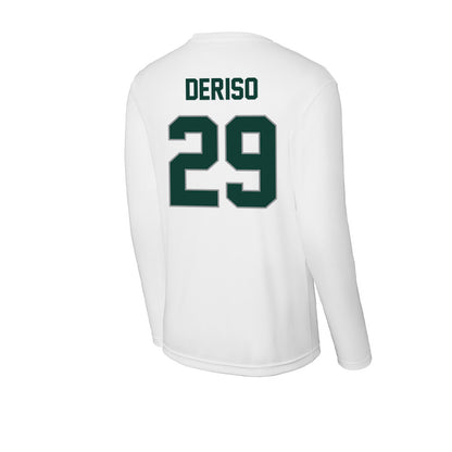 Michigan State - NCAA Football : KJ Deriso - Activewear Long Sleeve T-Shirt-1