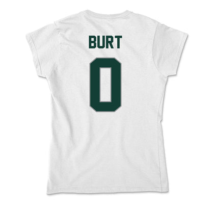 Michigan State - NCAA Football : Nijhay Burt - Soft Style Women’s T-Shirt-1