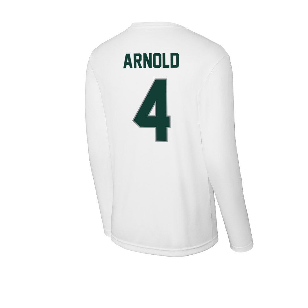 Michigan State - NCAA Women's Field Hockey : Natalie Arnold - Activewear Long Sleeve T-Shirt-1