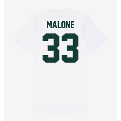 Michigan State - NCAA Football : DiMari Malone - Women's V-Neck T-Shirt-1