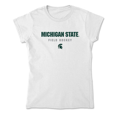 Michigan State - NCAA Women's Field Hockey : Aiden Weinmann - Soft Style Women’s T-Shirt-0