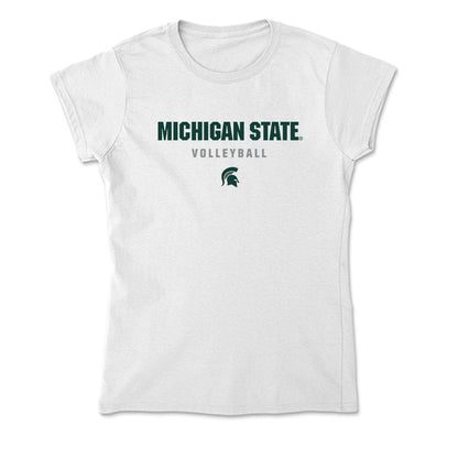 Michigan State - NCAA Women's Volleyball : Alana Whitfield - Soft Style Women’s T-Shirt-0