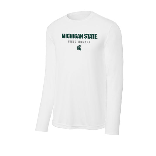 Michigan State - NCAA Women's Field Hockey : Ellie Kendall - Activewear Long Sleeve T-Shirt-0