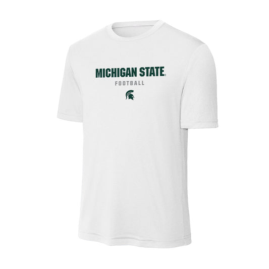 Michigan State - NCAA Football : Peyton Babbitt - Activewear T-Shirt-0