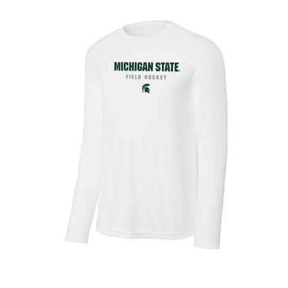 Michigan State - NCAA Women's Field Hockey : Natalie Arnold - Activewear Long Sleeve T-Shirt-0