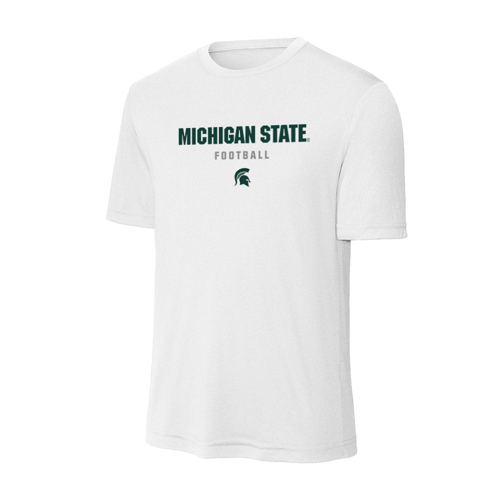 Michigan State - NCAA Football : KJ Deriso - Activewear T-Shirt-0