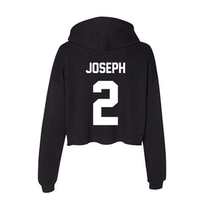 Rutgers - NCAA Women's Soccer : Julia Joseph - Women's Crop Fleece Hoodie-1