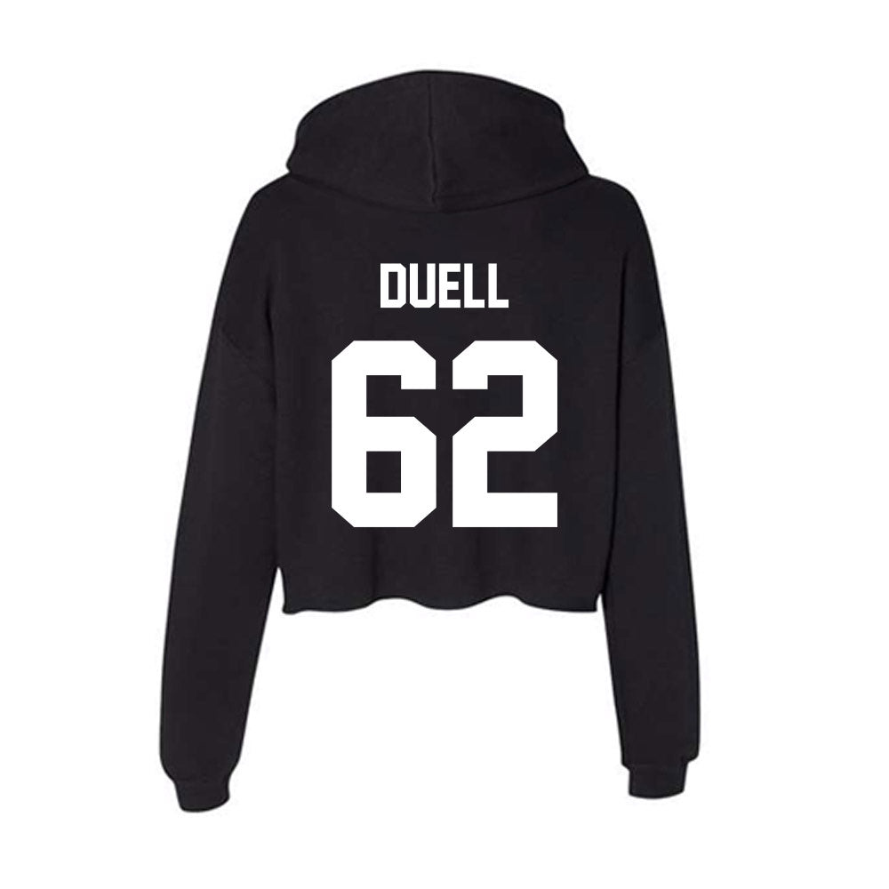 Rutgers - NCAA Football : Tyler Duell - Women's Crop Fleece Hoodie-1