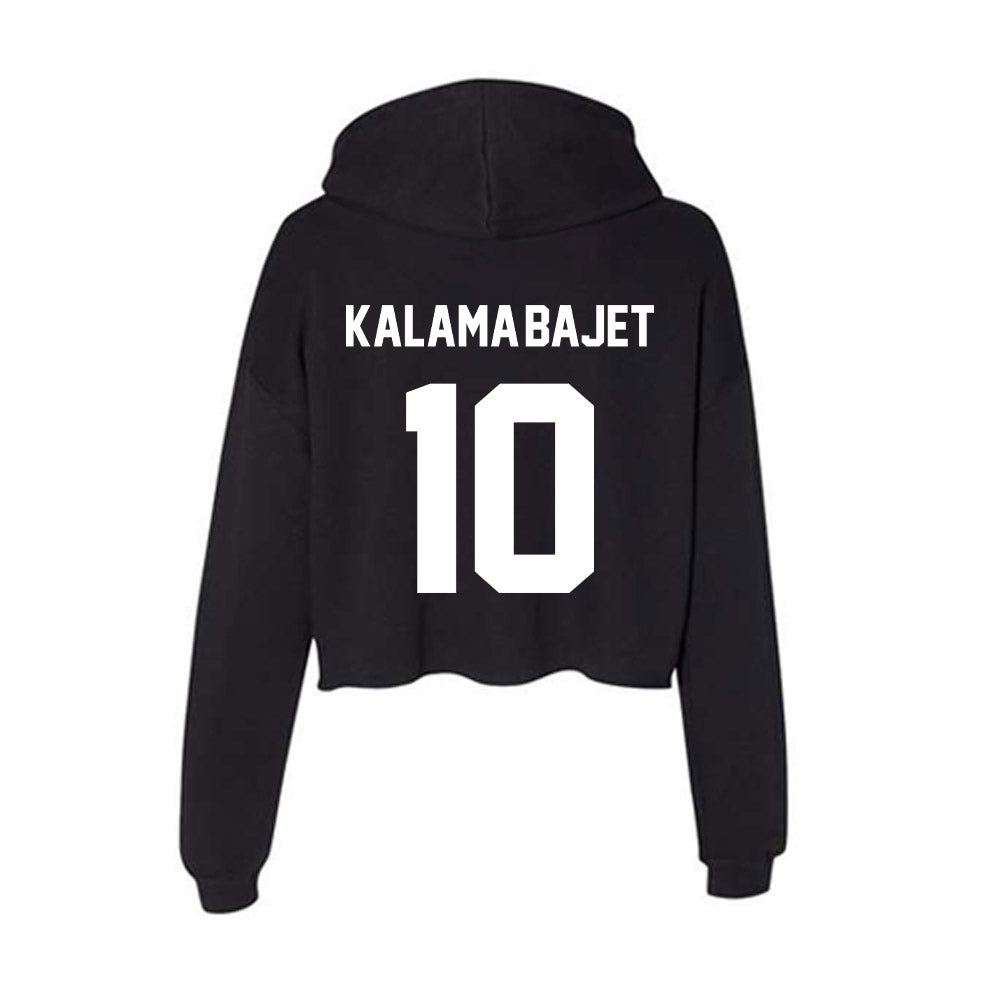 Rutgers - NCAA Women's Volleyball : Kaila Kalama-Bajet - Women's Crop Fleece Hoodie-1
