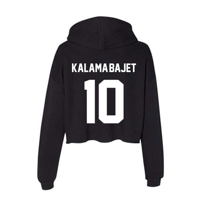 Rutgers - NCAA Women's Volleyball : Kaila Kalama-Bajet - Women's Crop Fleece Hoodie-1