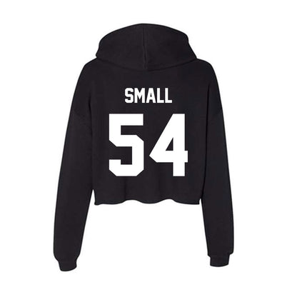 Rutgers - NCAA Football : Everett Small - Women's Crop Fleece Hoodie-1