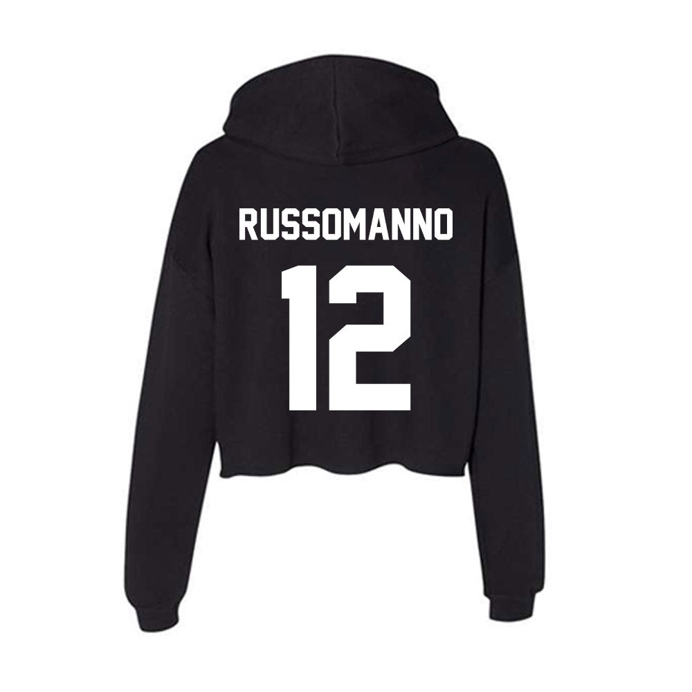 Rutgers - NCAA Women's Soccer : Olivia Russomanno - Women's Crop Fleece Hoodie-1