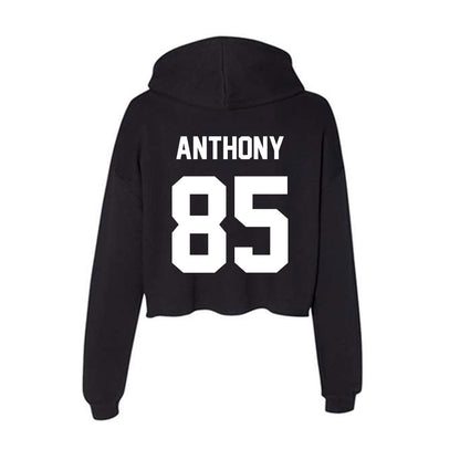 Rutgers - NCAA Football : Kam Anthony - Women's Crop Fleece Hoodie-1