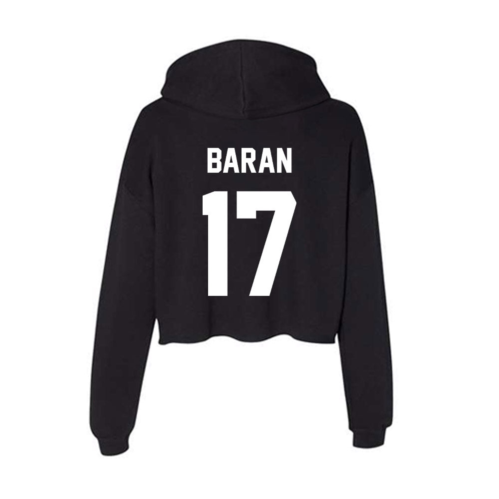 Rutgers - NCAA Women's Soccer : Ashley Baran - Women's Crop Fleece Hoodie-1