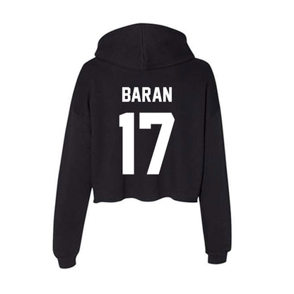 Rutgers - NCAA Women's Soccer : Ashley Baran - Women's Crop Fleece Hoodie-1