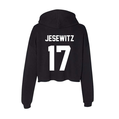 Rutgers - NCAA Women's Volleyball : Avery Jesewitz - Women's Crop Fleece Hoodie-1