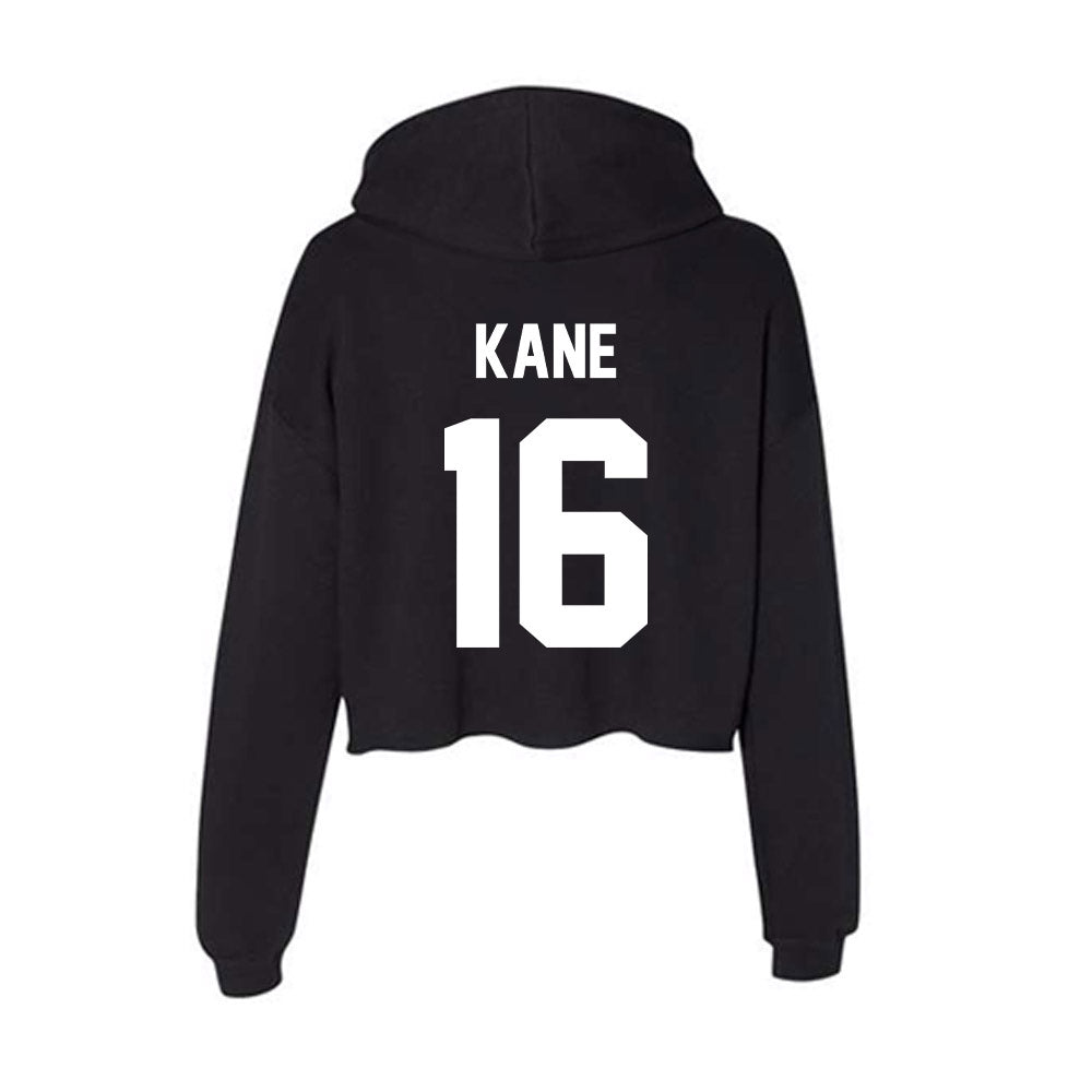 Rutgers - NCAA Baseball : Tyler Kane - Women's Crop Fleece Hoodie-1