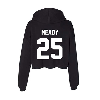 Rutgers - NCAA Baseball : Anthony Meady - Women's Crop Fleece Hoodie-1