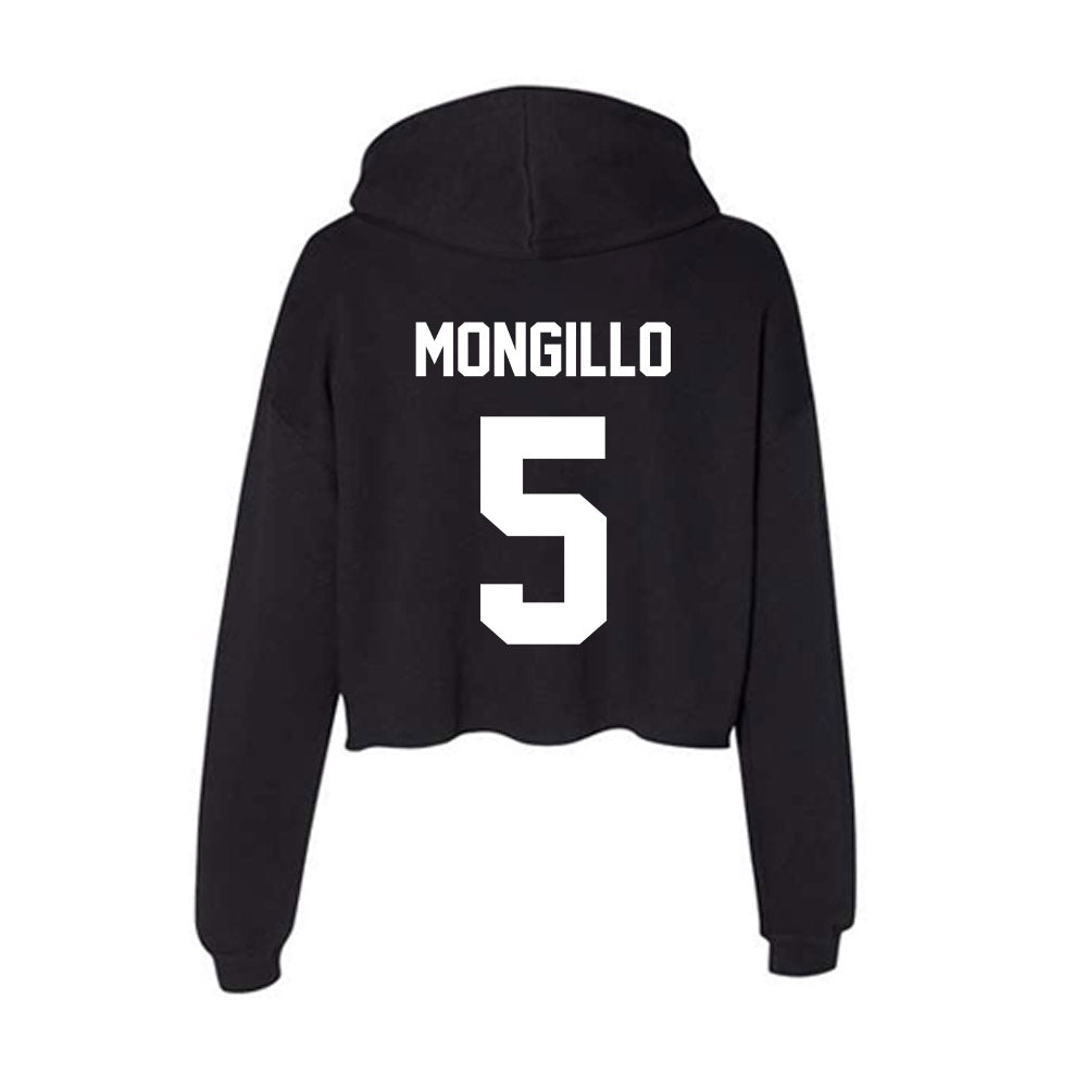 Rutgers - NCAA Men's Lacrosse : Kasey Mongillo - Women's Crop Fleece Hoodie-1