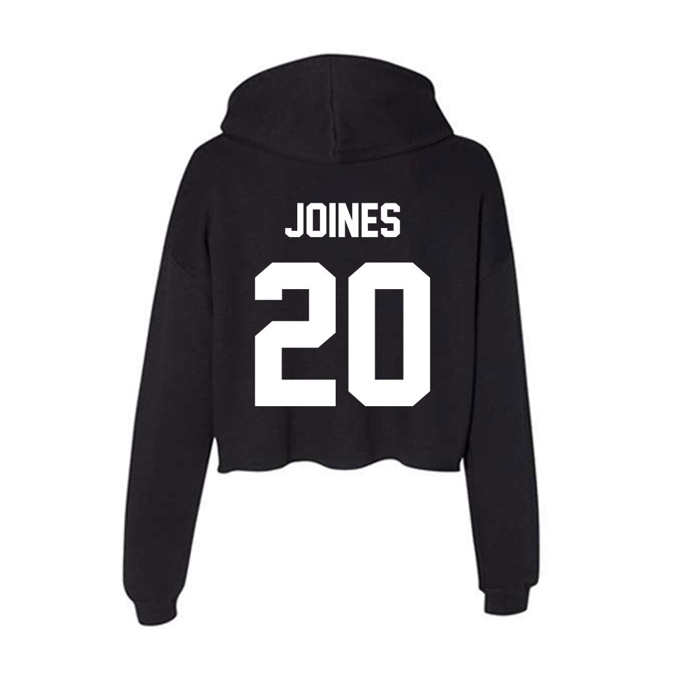 Rutgers - NCAA Football : Chris Joines - Women's Crop Fleece Hoodie-1