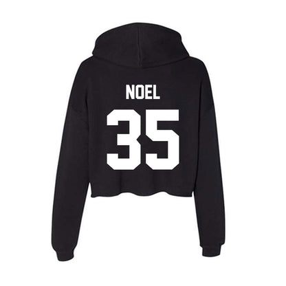 Rutgers - NCAA Football : Latrell Noel - Women's Crop Fleece Hoodie-1