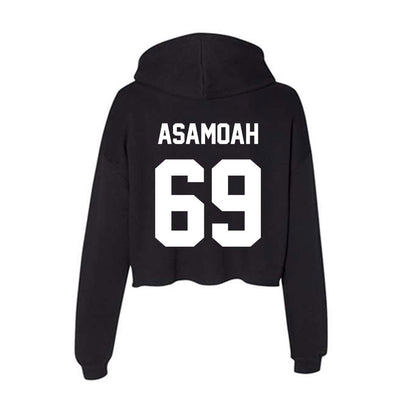 Rutgers - NCAA Football : Kwabena Asamoah - Women's Crop Fleece Hoodie-1