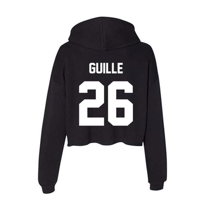 Rutgers - NCAA Women's Lacrosse : Jaclyn Guille - Women's Crop Fleece Hoodie-1