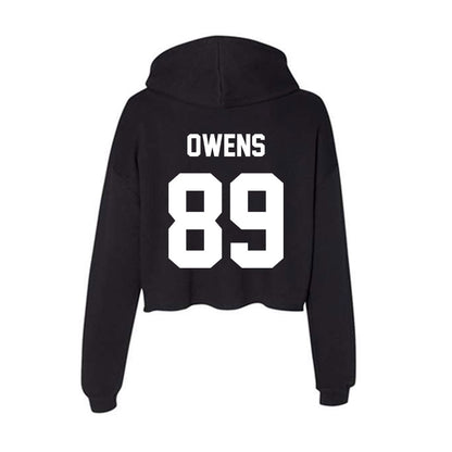 Rutgers - NCAA Football : Brady Owens - Women's Crop Fleece Hoodie-1